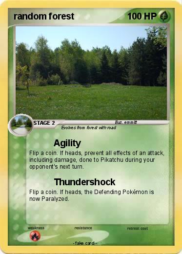 Pokemon random forest