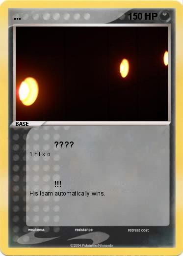 Pokemon ...