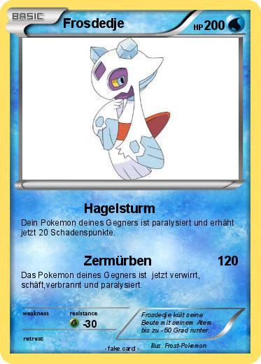 Pokemon Frosdedje