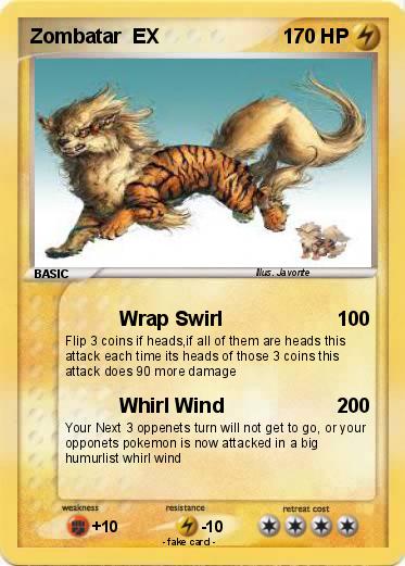 Pokemon Zombatar  EX