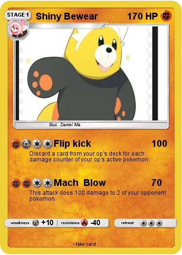 Pokemon Shiny Bewear