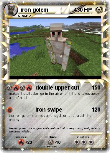 Pokemon iron golem                 4
