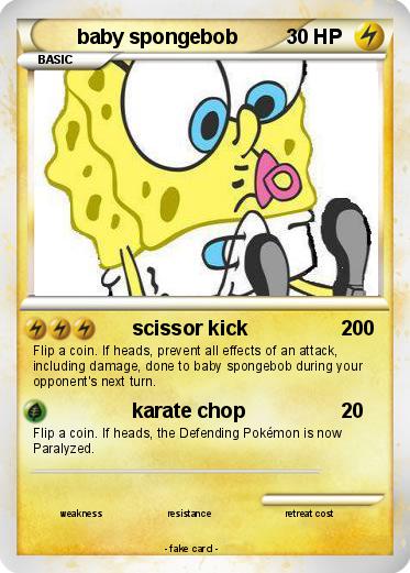 Pokemon baby spongebob