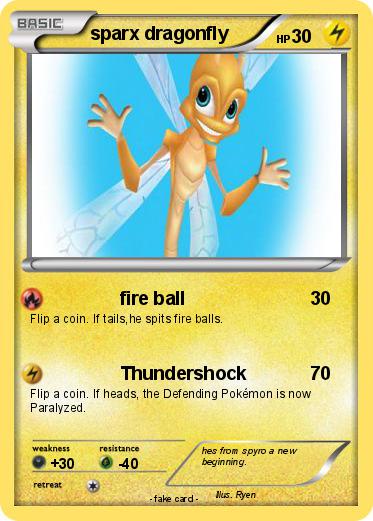 Pokemon sparx dragonfly