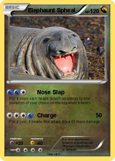 Pokemon Elephaunt Spheal