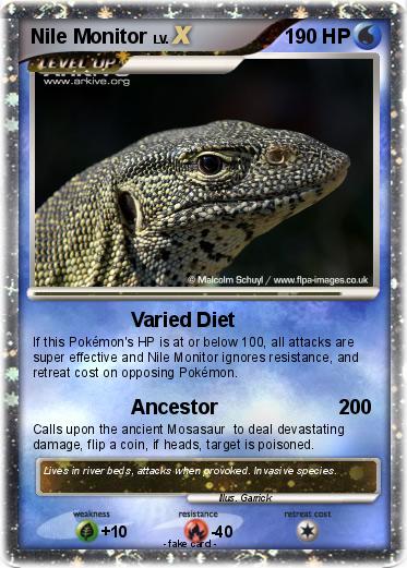 Pokemon Nile Monitor