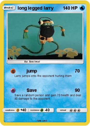 Pokemon long legged larry