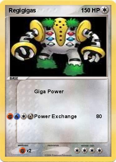 Pokemon Regigigas