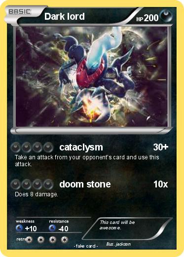 Pokemon Dark lord