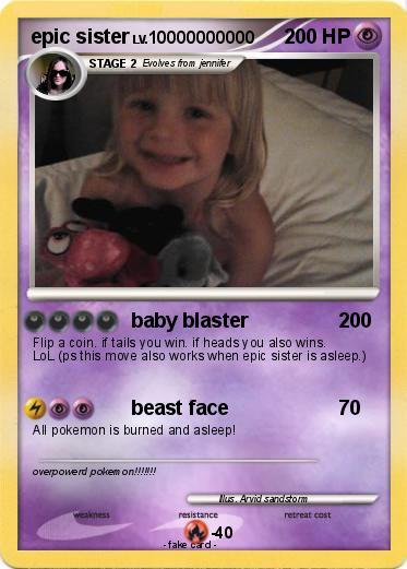Pokemon epic sister