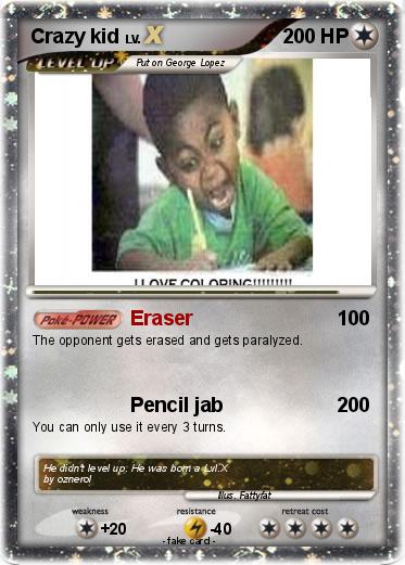 Pokemon Crazy kid
