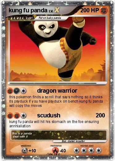 Pokemon kung fu panda