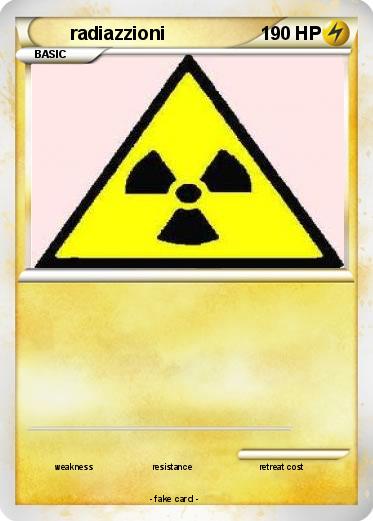 Pokemon radiazzioni
