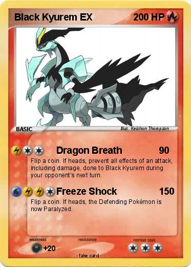 Pokemon Black Kyurem EX