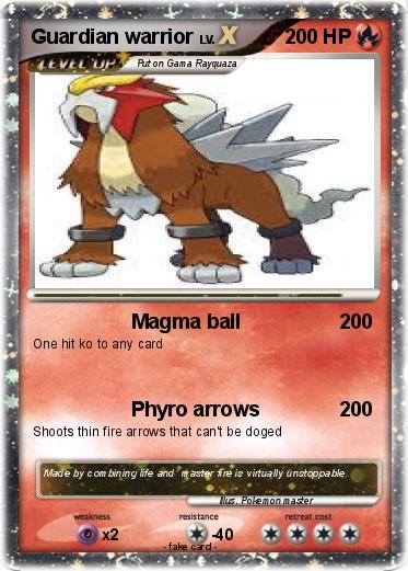 Pokemon Guardian warrior