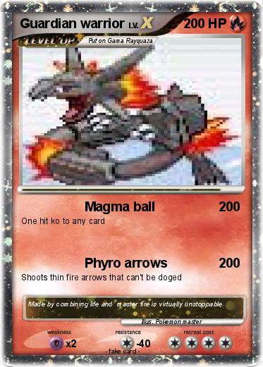 Pokemon Guardian warrior