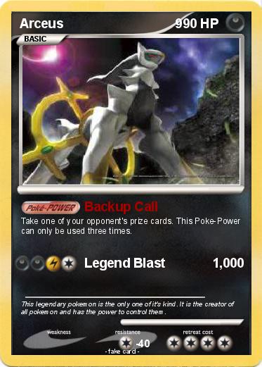 Pokemon Arceus                               9