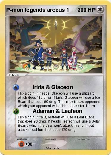 Pokemon P-mon legends arceus 1