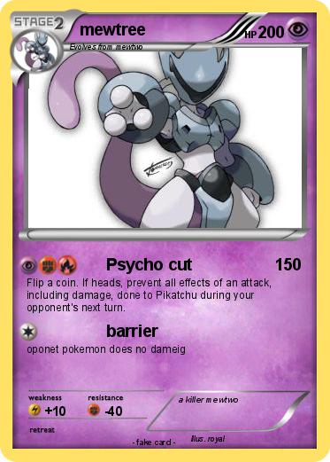 Pokemon mewtree