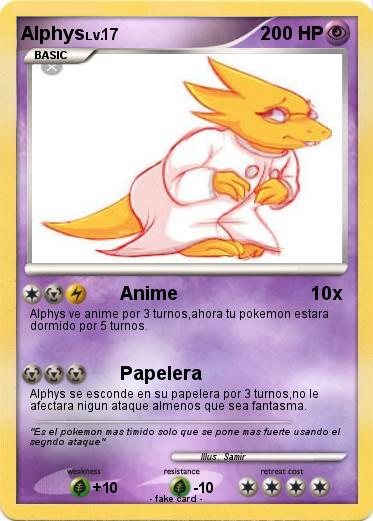 Pokemon Alphys