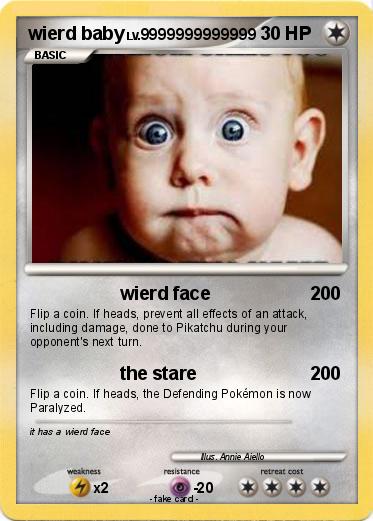 Pokemon wierd baby