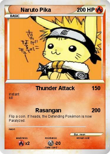 Pokemon Naruto Pika