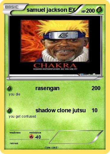 Pokemon samuel jackson EX