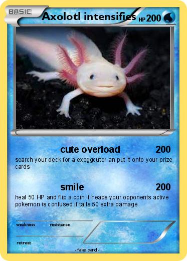 Pokemon Axolotl intensifies