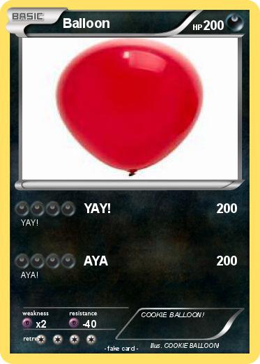 Pokemon Balloon