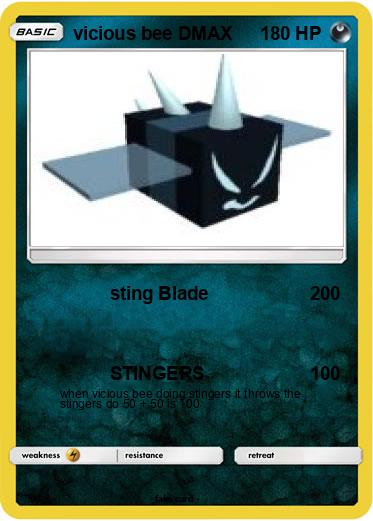 Pokemon vicious bee DMAX