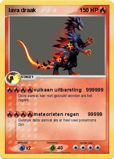 Pokemon lava draak