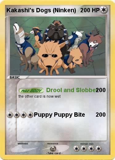 Pokemon Kakashi's Dogs (Ninken)