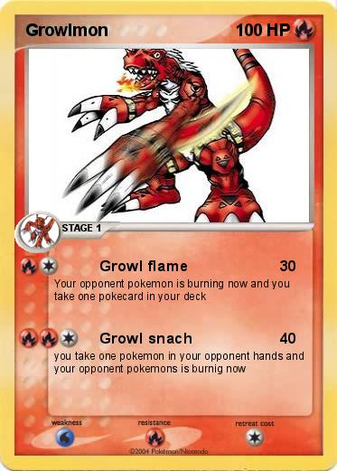 Pokemon Growlmon