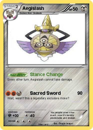 Pokemon Aegislash