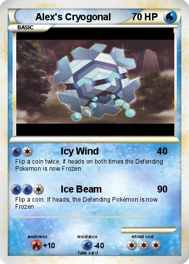 Pokemon Alex's Cryogonal