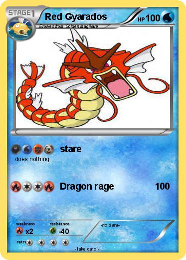 Pokemon Red Gyarados