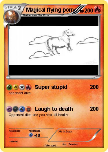 Pokemon Magical flying pony