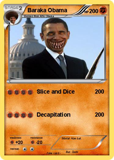 Pokemon Baraka Obama