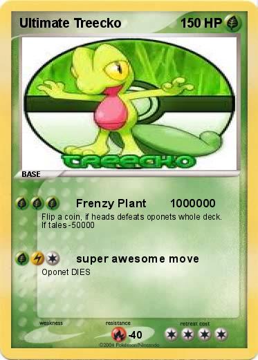 Pokemon Ultimate Treecko       