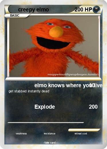 Pokemon creepy elmo