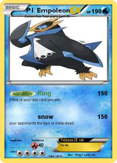 Pokemon P1 Empoleon