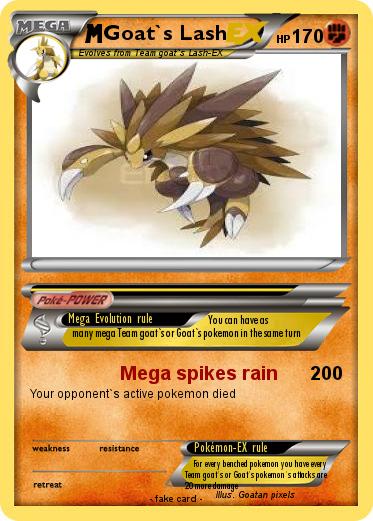 Pokemon Goat`s Lash