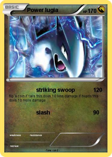 Pokemon Power lugia