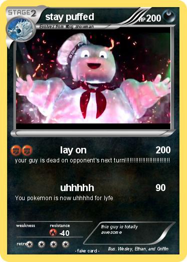Pokemon stay puffed