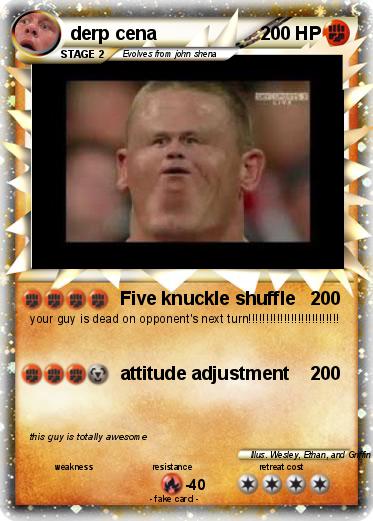 Pokemon derp cena