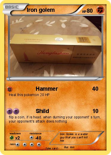Pokemon Iron golem