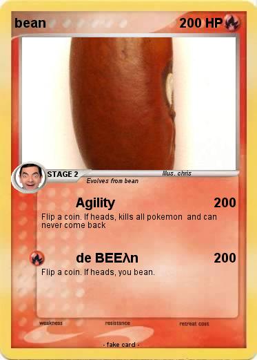 Pokemon bean