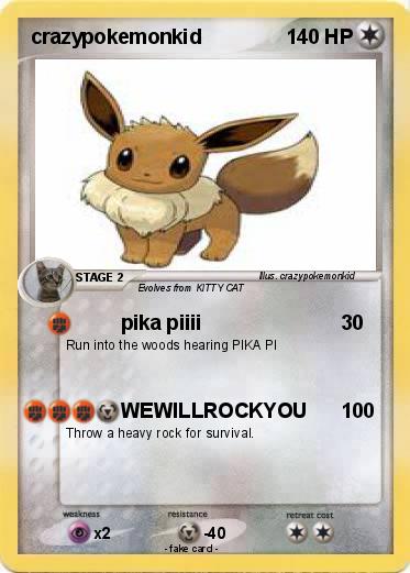 Pokemon crazypokemonkid
