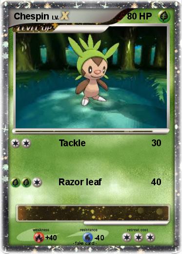 Pokemon Chespin