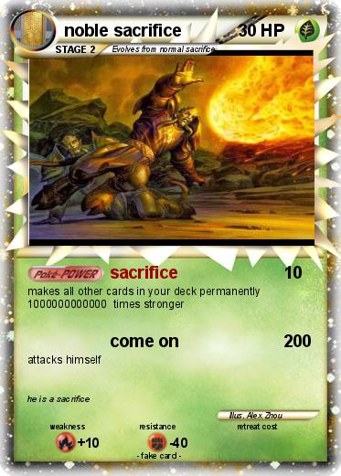 Pokemon noble sacrifice